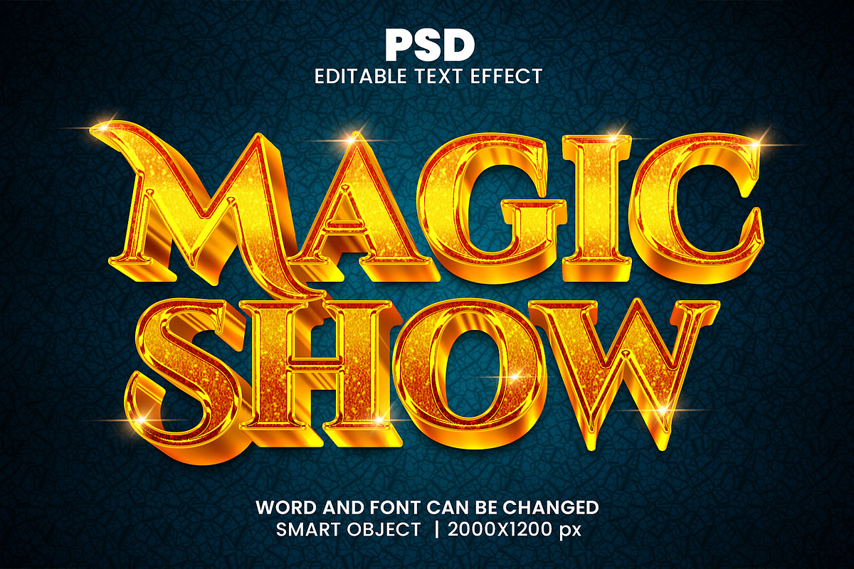 15 best luxury 3d Text Effect bundle, a Layer Style Add-On by bdrobin (Photo 9 of 16)