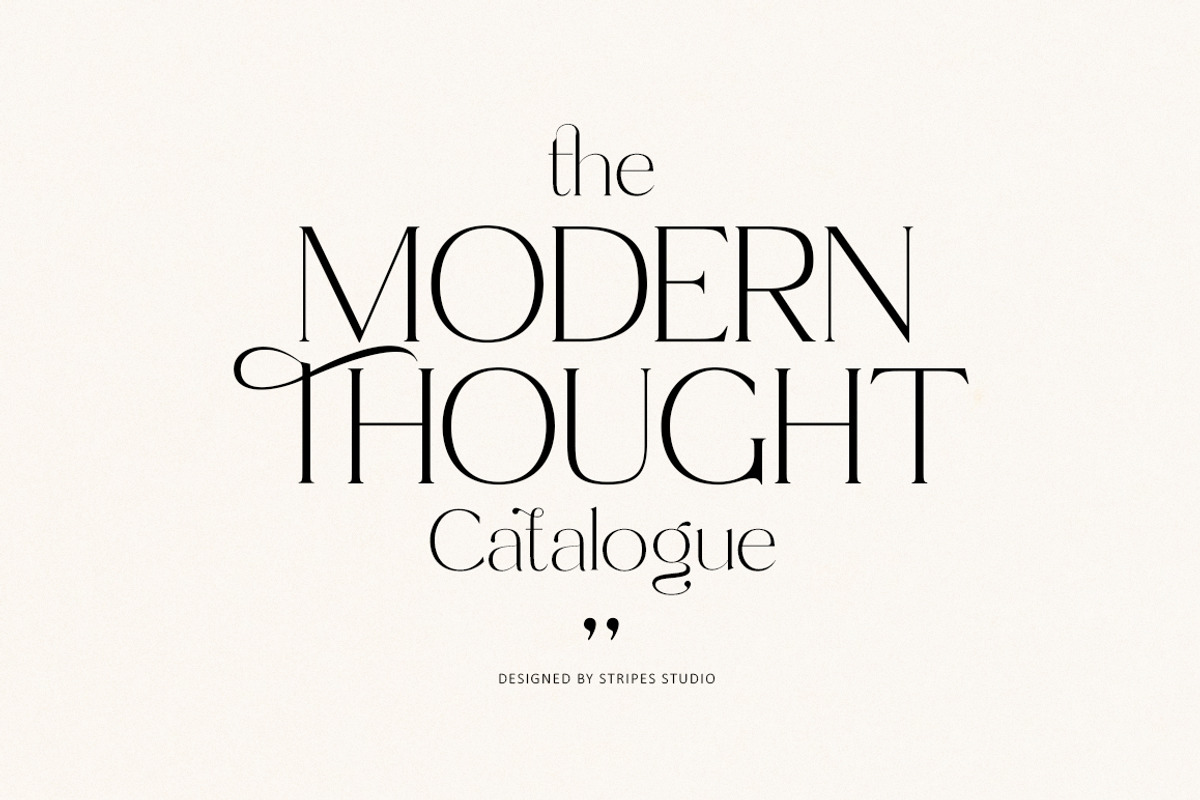 Marie Cortney, a Serif Font by Stripes Studio (Photo 6 of 14)