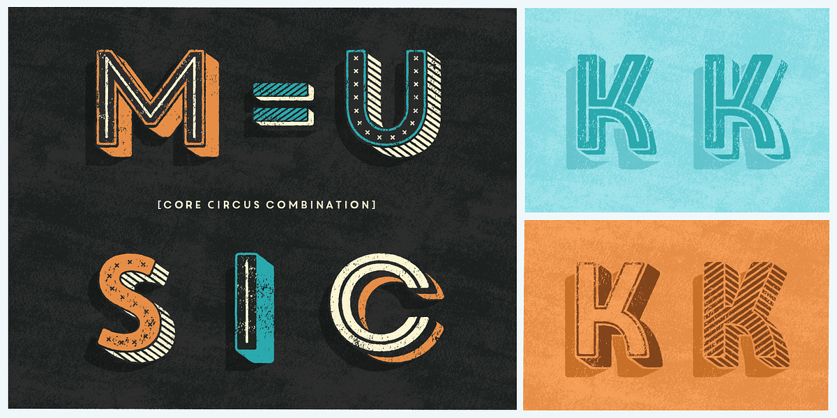 Core Circus Rough, a Sans Serif Font by S-Core (Photo 4 of 8)