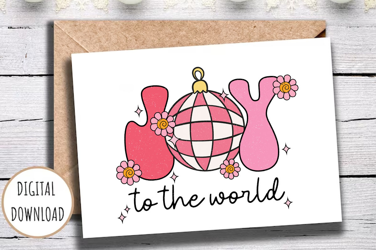 Pink Retro Christmas Design Bundle, an Object Graphic by Boodesign (Photo 2 of 7)