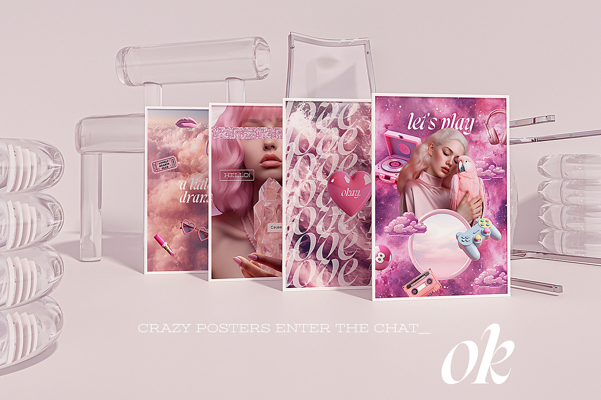 FREAKIN' PINK Dreamcore Collection, an Object Graphic by Muse Artist (Photo 7 of 14)