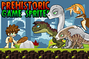 Prehistoric Game Sprites, an Illustration by pzUH (Thumbnail 1 of 6)