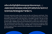 AlterGlam Elegant Extended Font, a Sans Serif Font by popskraft (Thumbnail 3 of 12)