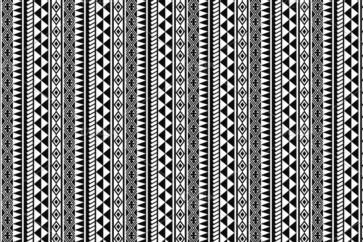 Tribal Maori Tattoo Pattern Design, a Pattern Graphic by MISS CHATZ (Photo 3 of 3)