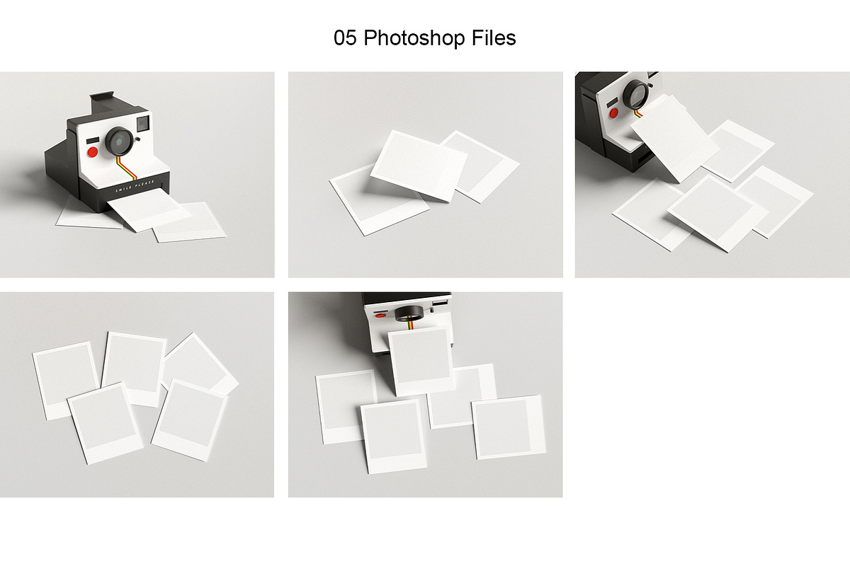 Polaroid Mockup, a Product Mockup by Momogi (Photo 8 of 8)