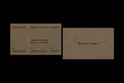 Revoure - B.Card Template/Mockups, a Business Card Template by William Hansen (Thumbnail 3 of 6)