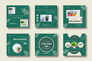 Indoor Gardening House  Social Media, a Social Media Template by MightyDesign (Thumbnail 1 of 8)