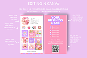 Business Card Template for Business, a Business Card Template by SunshineStudioBoutique (Thumbnail 4 of 9)