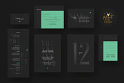 Wedding Invite Suite - Blacktastic, an Invitation Template by Print The Love Boutique (Thumbnail 2 of 4)