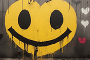 Graffiti emoticons. 66 images, a Decorative Illustration by Handmadefont (Thumbnail 6 of 13)