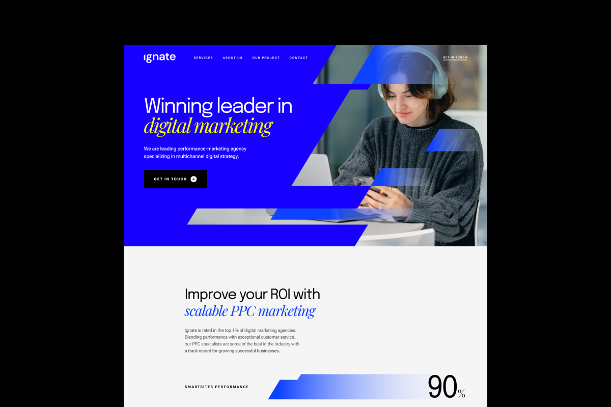 10 Figma Landing Page Templates, a Landing Page Template by zroch design (Photo 24 of 32)