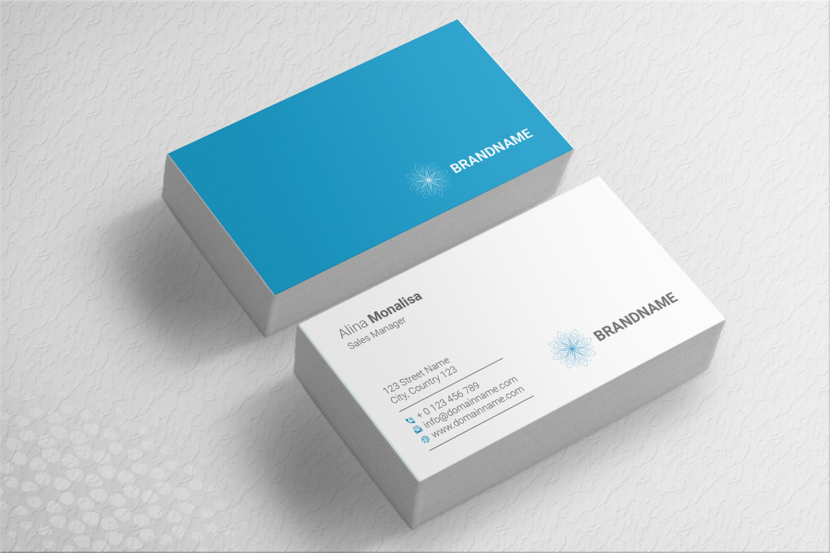 Professional Business Card Template, a Business Card Template by designSultan (Photo 4 of 6)