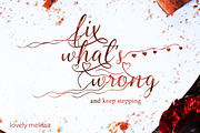 Lovely Melissa, a Script Font by Fontdroe (Thumbnail 8 of 9)