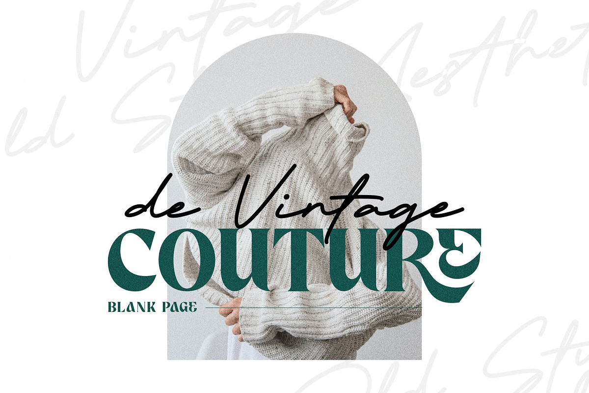 Blank Page - Modern Font Duo, a Script Font by ErgibiStudio (Photo 4 of 11)