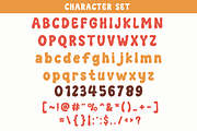 Groovy Sunday - Retro Display Font, a Handwritten Font by SaktiAvellin (Thumbnail 6 of 7)