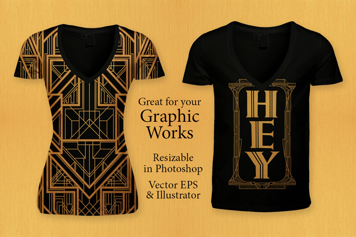 10 Frames Vol.2 - Art Deco Style preview 5