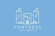 Line Style Vector Castle Logos, a Branding & Logo Template by Createvil (Thumbnail 6 of 6)