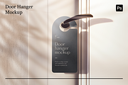 Door Hanger Mockups, a Product Mockup by Xtrahive (Thumbnail 4 of 4)
