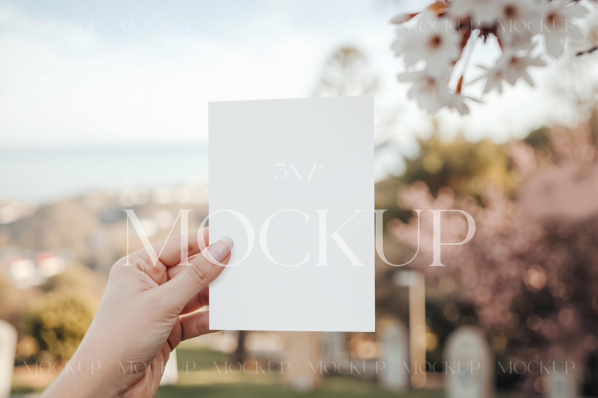 Card Mockup In Hand, Invite Mock, a Product Mockup by TatiMockup (Photo 1 of 3)