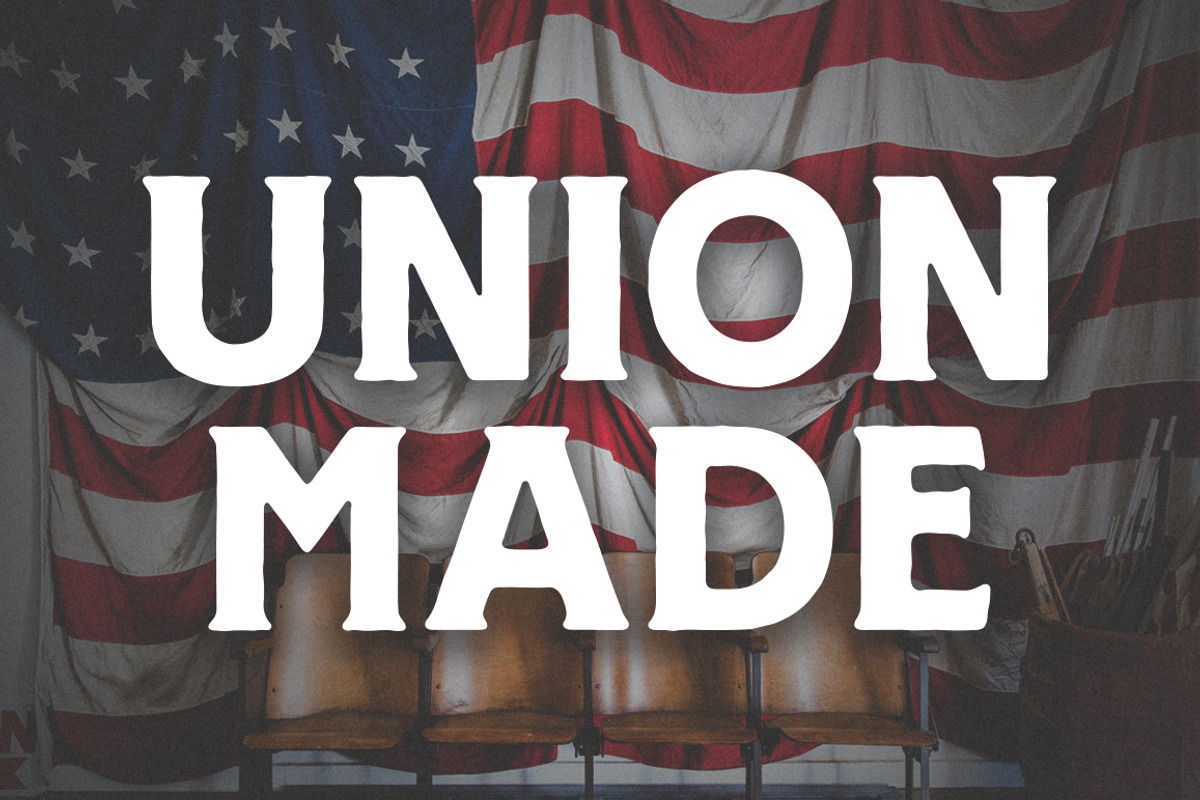 UNION MADE FONT