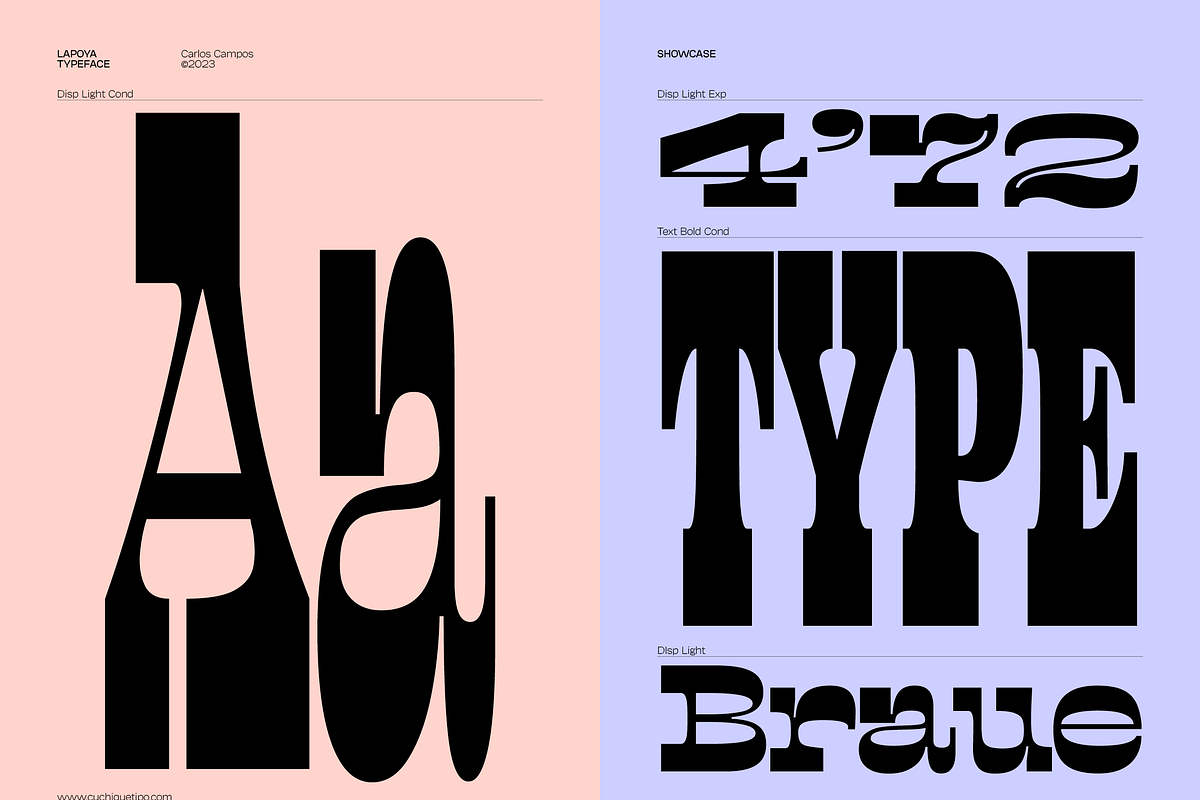 Lapoya Font, a Slab Serif Font by Cuchi, qué Tipo! Foundry (Photo 11 of 18)