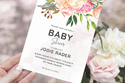 Baby Shower Template, an Invitation Template by ShineOnWedding (Thumbnail 4 of 10)