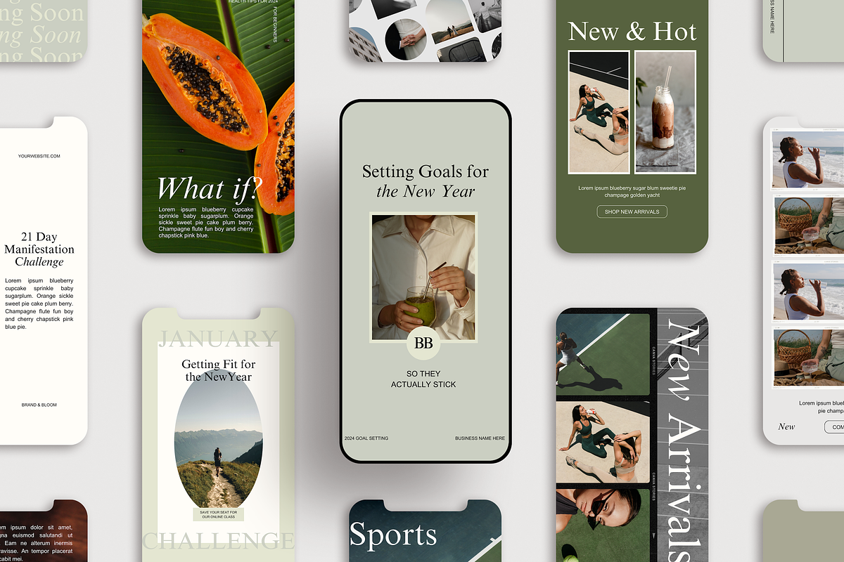 Canva Social Media Templates, a Social Media Template by Brand & Bloom (Photo 8 of 22)
