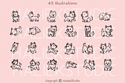 45 Westie Dog Procreate Stamps, a Brush Add-On by HalieKStudio (Thumbnail 2 of 9)