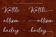 SALE Miguella Charlotte, a Script Font by Kotak Kuning Studio (Thumbnail 7 of 10)