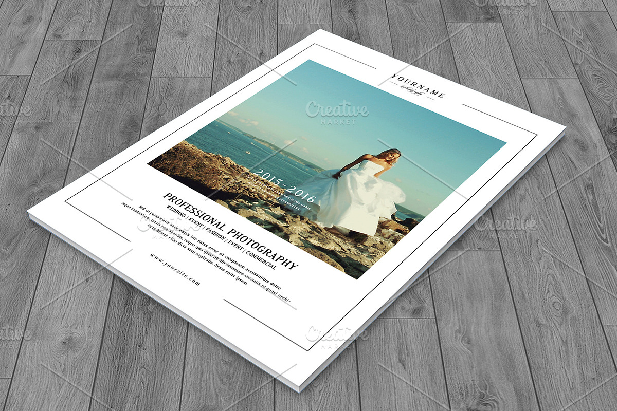 Wedding Photography Brochure, a Brochure Template by SmmrDesign (Photo 1 of 5)