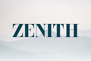ZENITH - Modern Luxury Serif Font, a Serif Font by OWPictures (Thumbnail 1 of 9)