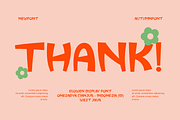 Dalfio – Playful Display Font, a Sans Serif Font by ONESADYA (Thumbnail 8 of 9)