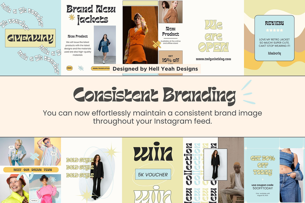 Retail Instagram Post Templates preview 6