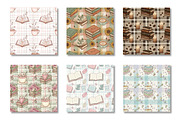 Book Seamless Pattern Bundle, a Pattern Graphic by Canvas Craft (Thumbnail 2 of 4)