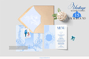 Vintage Wedding Frames, a Decorative Illustration by Collection by VY (Thumbnail 7 of 11)