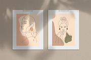 10 Line Art Posters, a Decorative Illustration by Miracles Everywhere (Thumbnail 2 of 8)