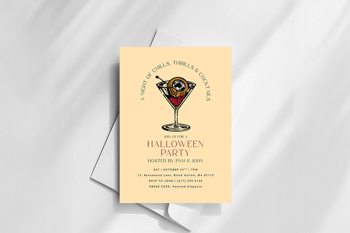 Editable Canva Halloween template preview 4