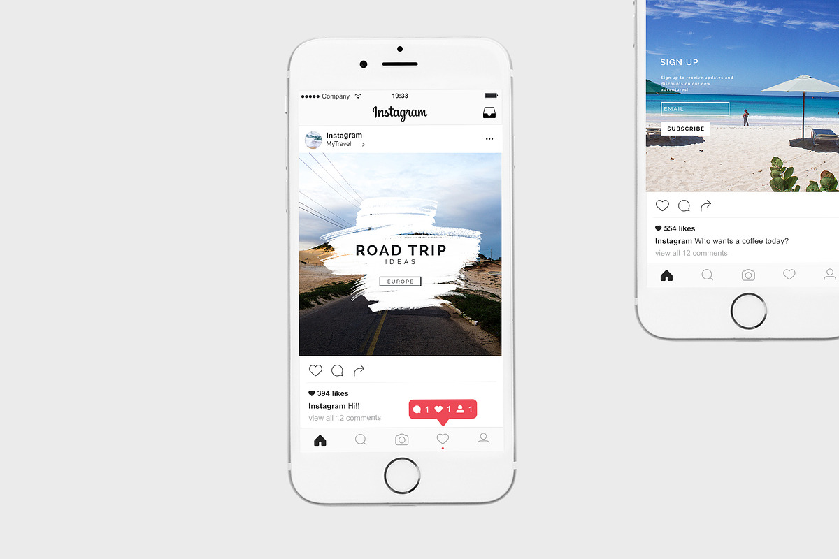 Travel Instagram pack, a Social Media Template by Social Templates (Photo 5 of 5)