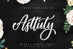 Asttuty Beauty Script Font