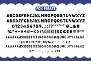 Fox Pirate 5 Fonts Style, a Handwritten Font by Fox7 By Rattana (Thumbnail 6 of 11)