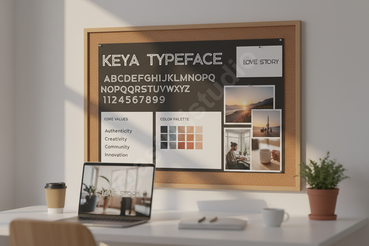 Keya - A Modern Luxury Serif Typefac, a Font by Astuti Studio (Photo 14 of 16)