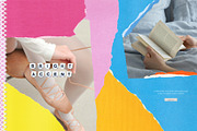 Torn Color Papers, a Texture Graphic by Feelsoul (Thumbnail 7 of 10)