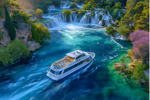 Skradinski buk, a breathtaking, a Nature Photo by ZinetroN