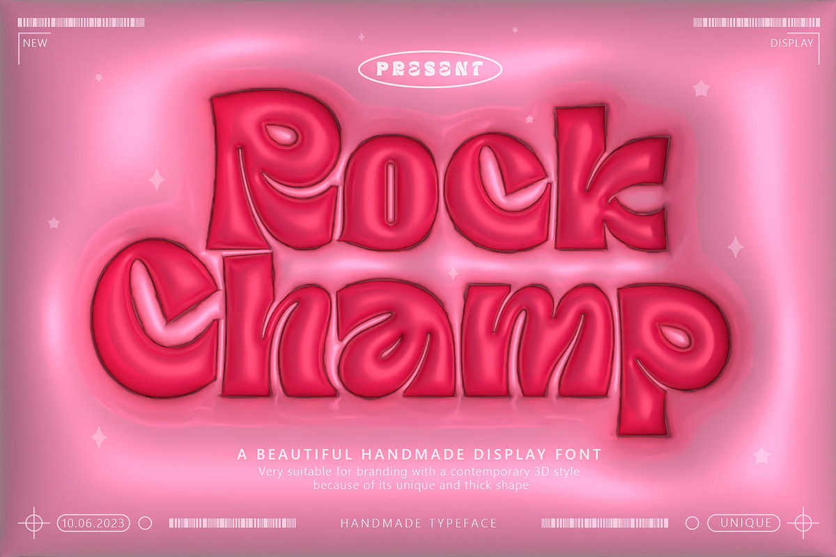 Rock Champ, a Sans Serif Font by JamalCreativeStudio (Photo 1 of 10)