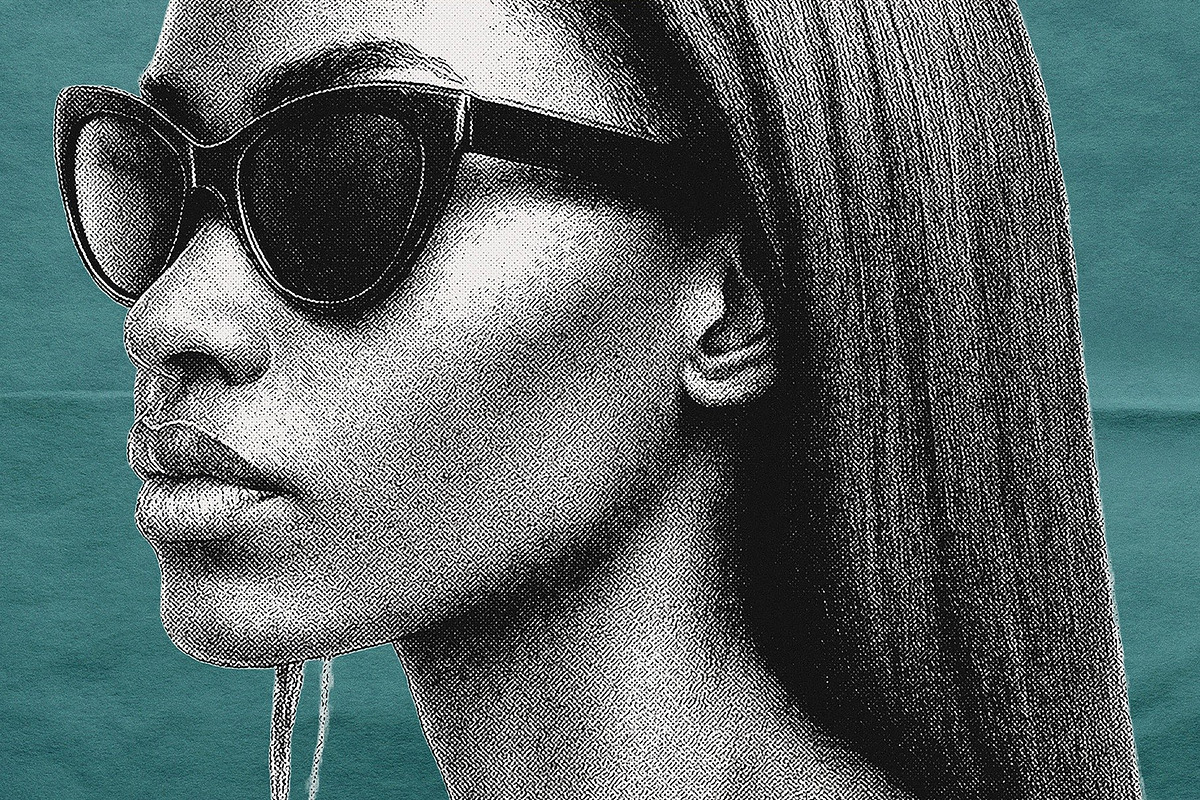 Vintage Black and White Halftone, a Layer Style Add-On by DesignerCandies (Photo 3 of 7)