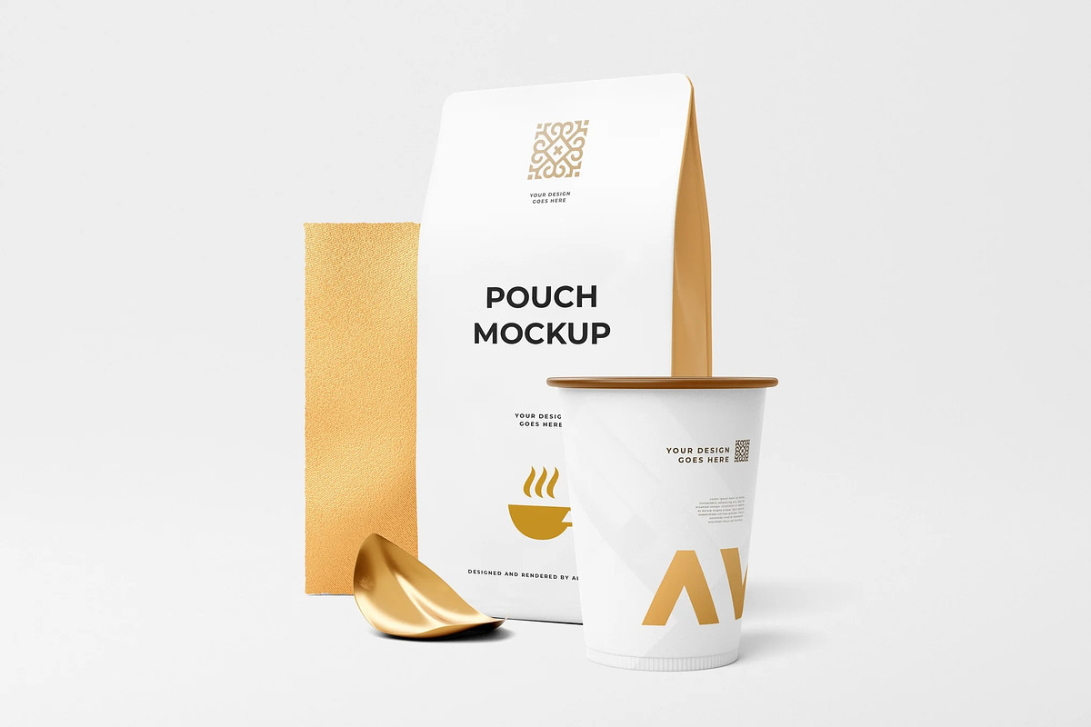 Pouch Mockup, a Packaging Mockup by zpackcreative (Photo 1 of 4)