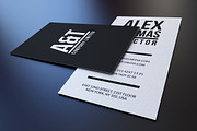 Black And White Business Card, a Business Card Template by Marvel (Thumbnail 4 of 5)
