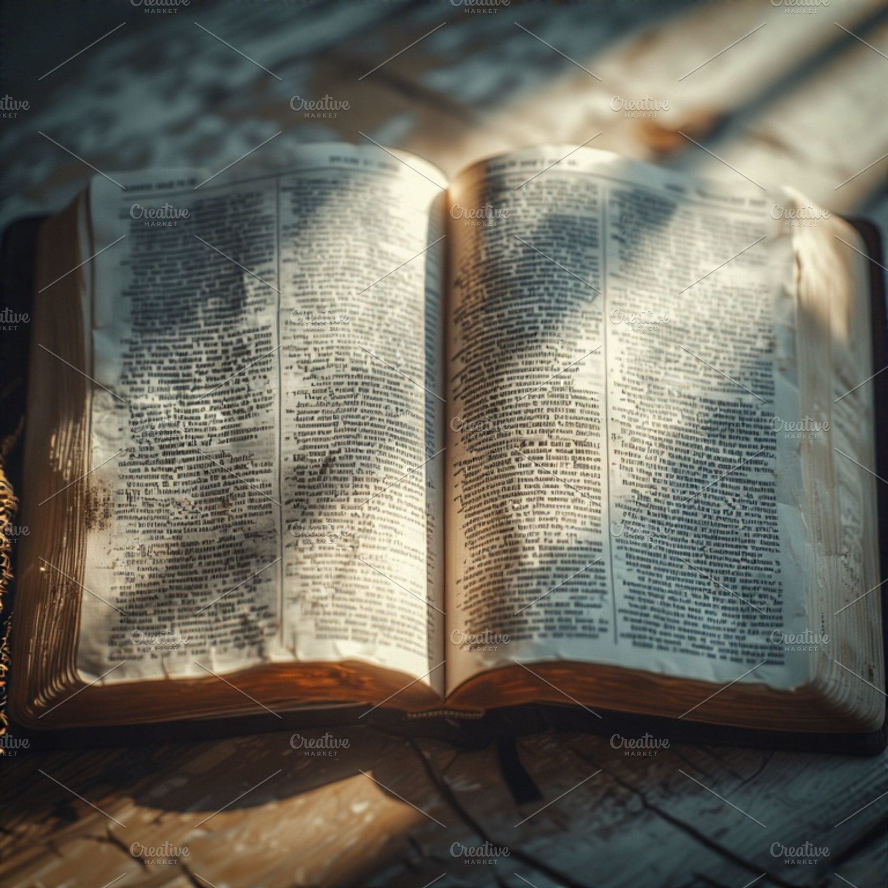 Jesus Christ Bible, a Holiday Photo by ComfortQ | Creative Market