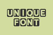 Box Letter Font, a Symbol Font by Fourteen Letter (Thumbnail 2 of 7)