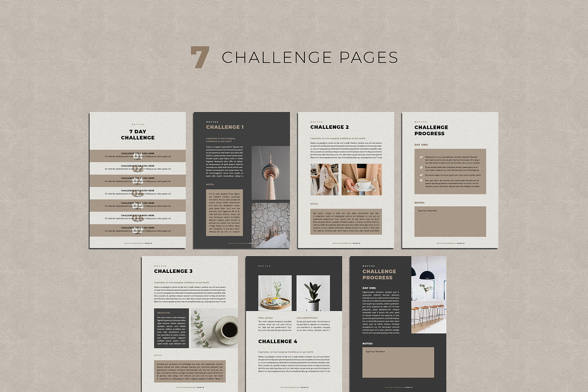 Noctua Workbook Template, a Brochure Template by SlideStation (Photo 11 of 18)